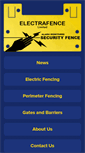 Mobile Screenshot of electrafence.co.uk